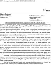Icon of Hines Global Income Trust Press Release 10-27-21