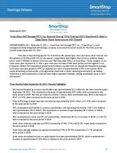 Icon of SmartStop REIT - 2021 Q3 - Earnings Release