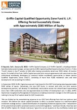 Icon of PR To Announce GC QOZ Fund II Offering Close