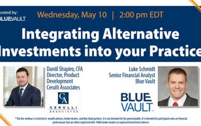 Daniil Shapiro: Advisor Allocations to Alternative Investments