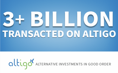 Altigo Surpasses $3B in Alts Transactions