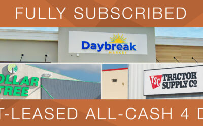 Demand for ExchangeRight’s All-Cash DSTs Leads to Full Subscription of a $22.9 Million Portfolio