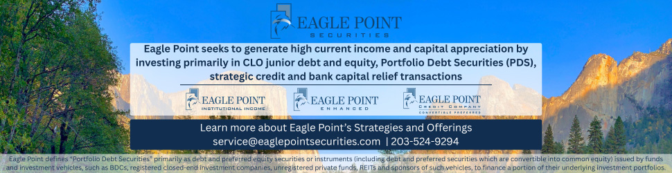 Eagle Point seeks to generate high current income and capital appreciation