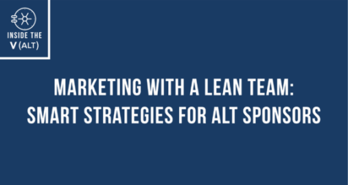 Inside the V(ALT) with Marketing Intent