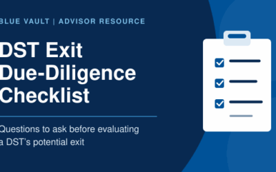 DST Exit Due-Diligence Checklist