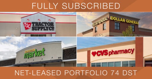 ExchangeRight Fully Subscribes $63.34 Million Net-Leased Portfolio 74 DST