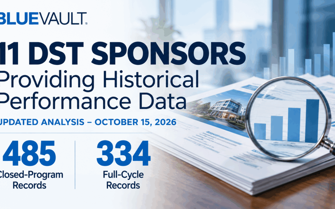 11 DST Sponsors Providing Historical Performance Data
