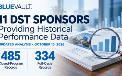 11 DST Sponsors Providing Historical Performance Data